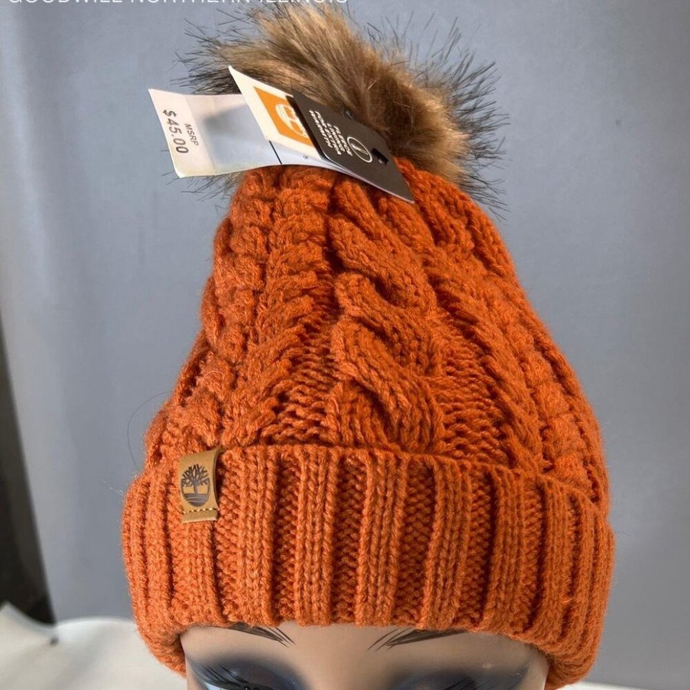 NWT Timberland Fleece Lined Beanie